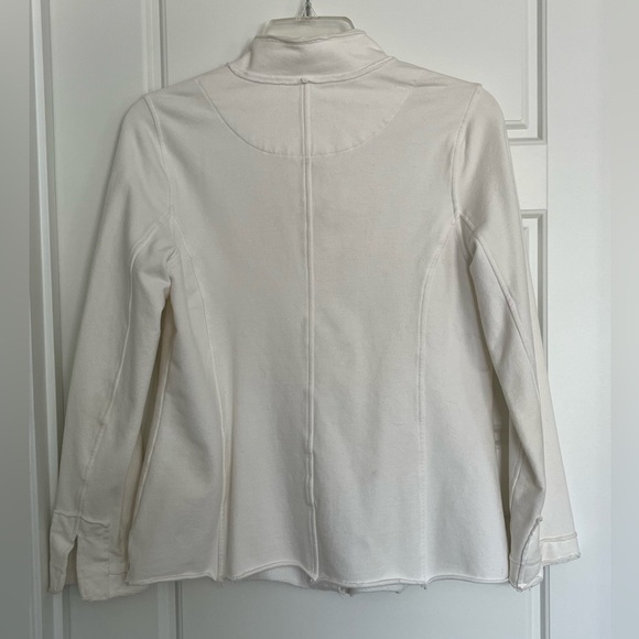 Neon Buddha Artsy Boho Eclectic Buttons Cotton Spandex Jacket Small Sparkle - Picture 8 of 15